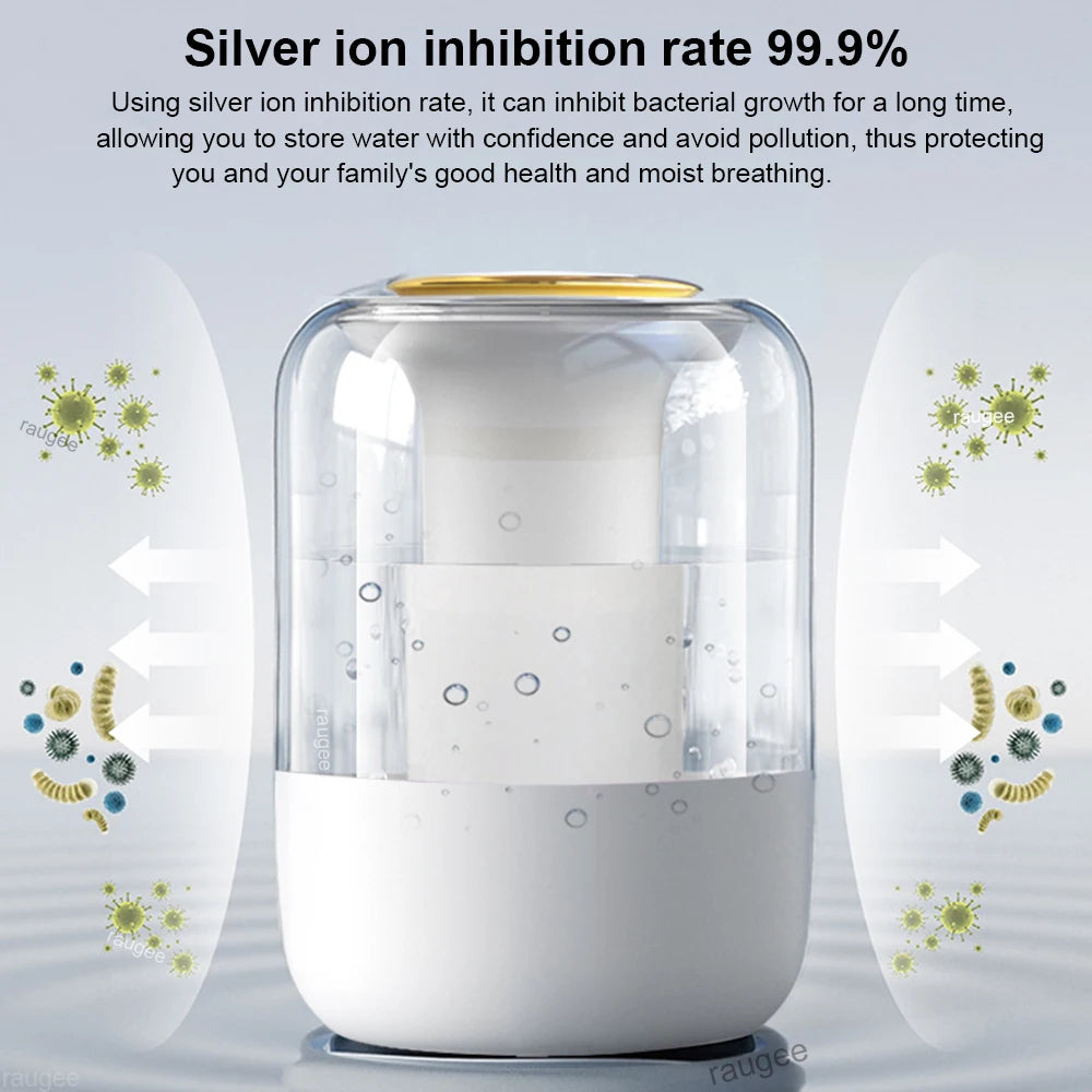 Velmora Living large capacity air humidifier with a modern design, ideal for home moisture enhancement.