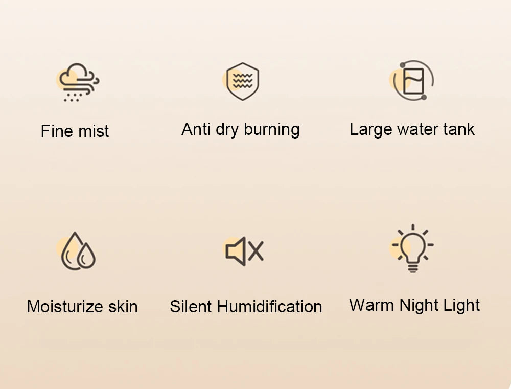 Velmora Living large capacity air humidifier with sleek white design, digital controls, and adjustable mist output for home comfort.