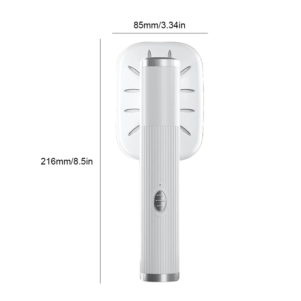 Velmora Living handheld iron steamer with 360° rotation, dry and wet steam functions for easy garment steaming.