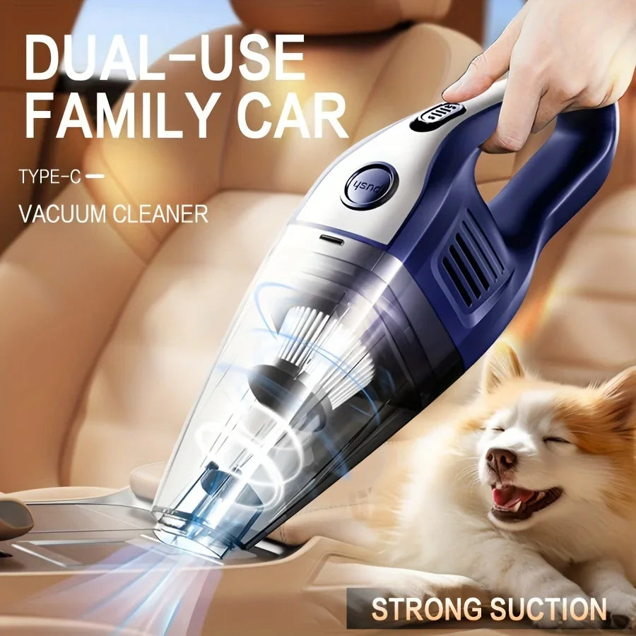 Velmora Living wireless handheld vacuum cleaner with a sleek design, lightweight and portable for quick cleaning.