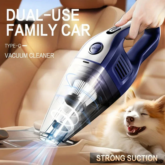 Wireless handheld vacuum cleaner by Velmora Living with a sleek design, lightweight build, and handheld cleaning tools.