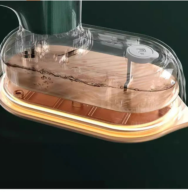Velmora Living handheld clothing plate iron used for smoothing and pressing clothes, with a compact design and ergonomic handle.